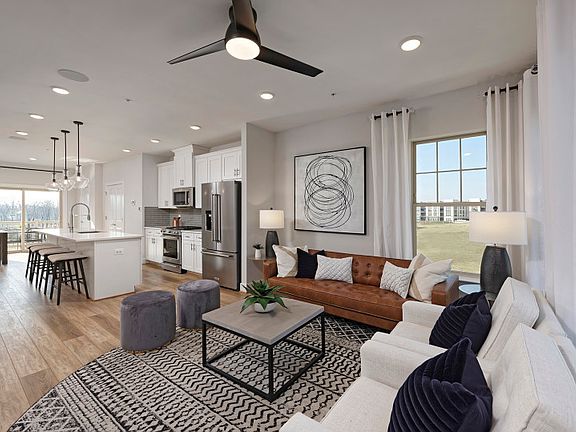 The New Baywood Home Features Open Concept Living, Great for Entertaining Family and Friends.