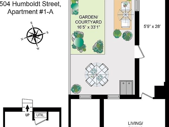 2nd image of 504 Humboldt St #1R