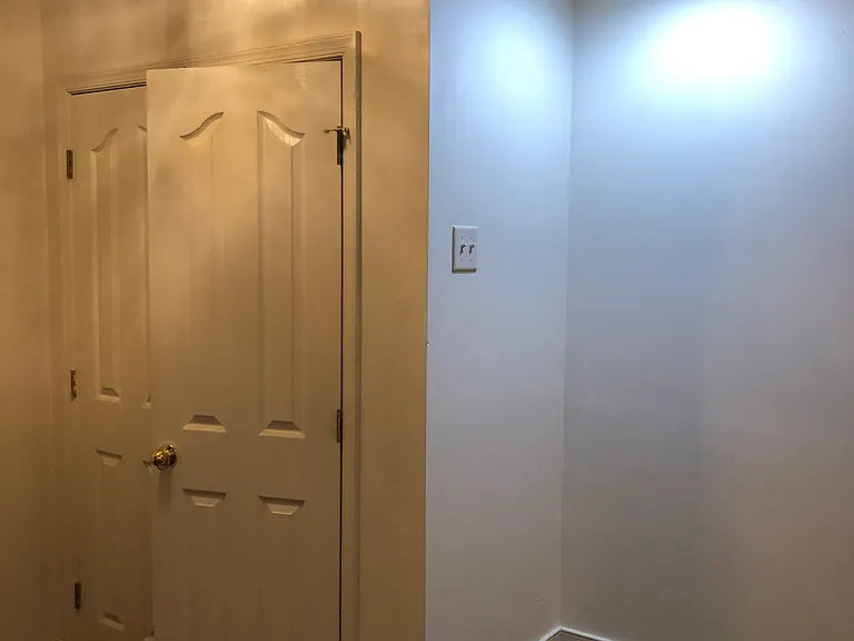 Basement closet for fourth bedroom