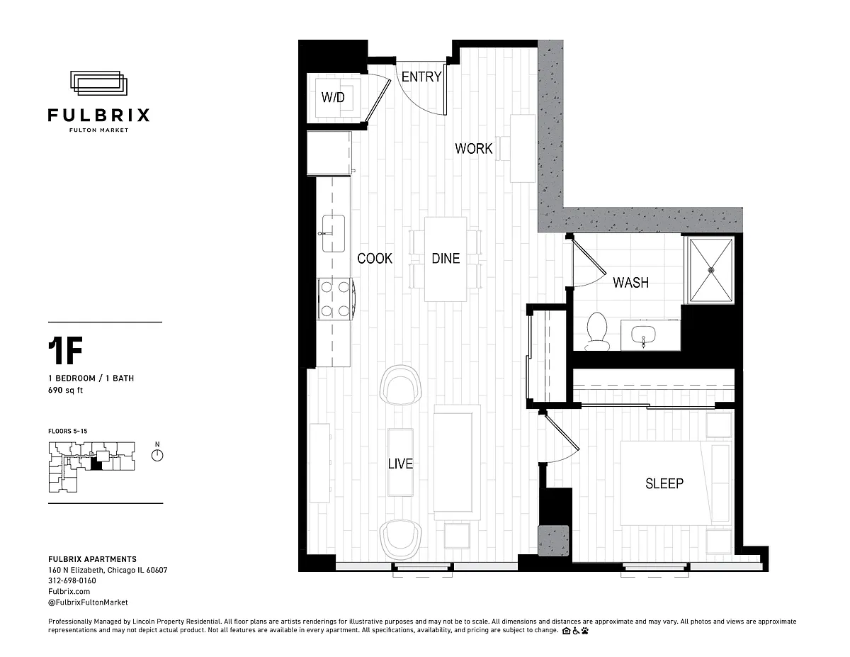Floor plan 1F