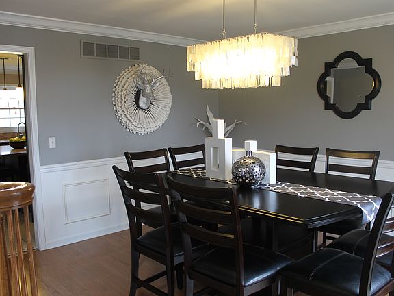 Dining connected to kitchen