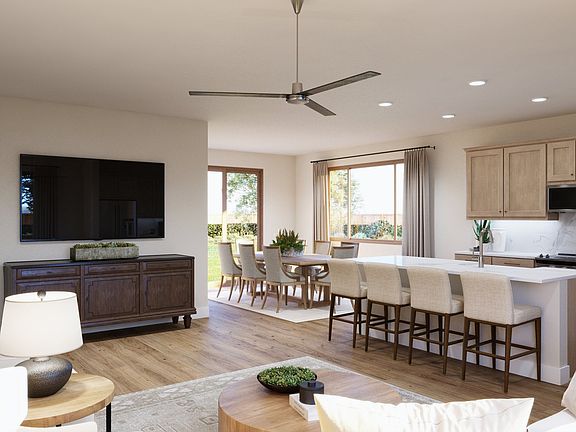 Madison at Copper River Harlow Model Great Room