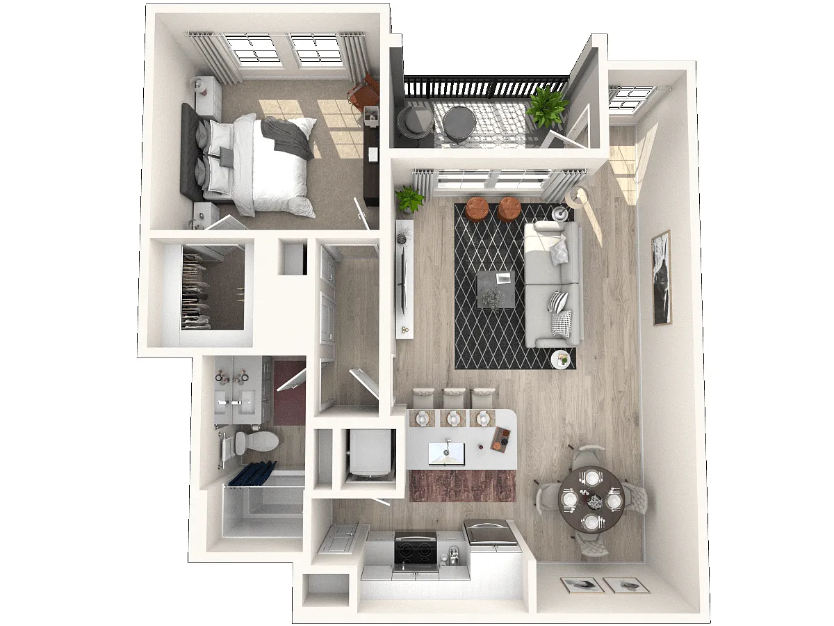 Floor plan A1 - Allegre