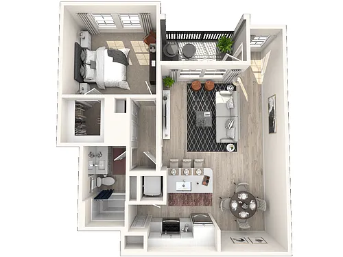 Floor plan A1 - Allegre