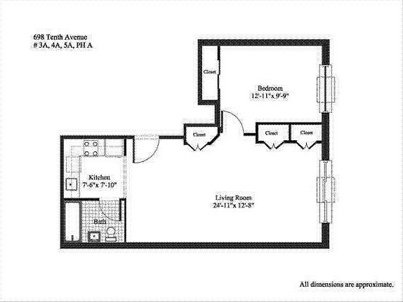 2nd image of 698 10th Ave APT 3