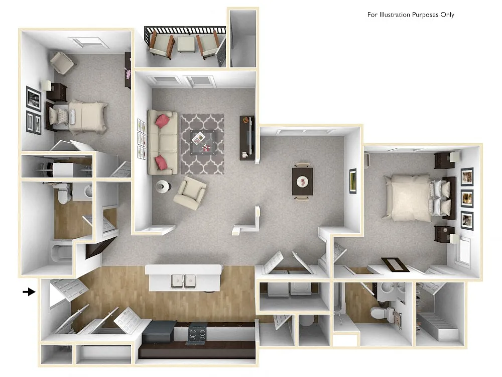 Floor plan Allington