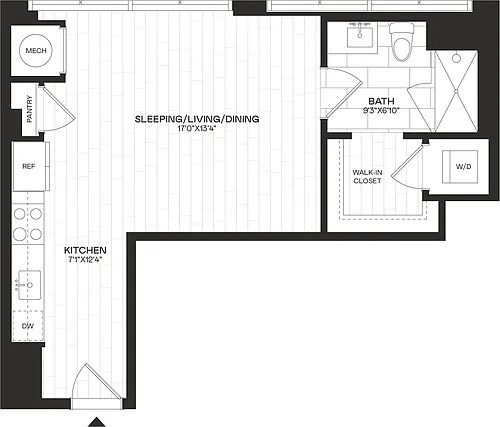 Floor plan A11B