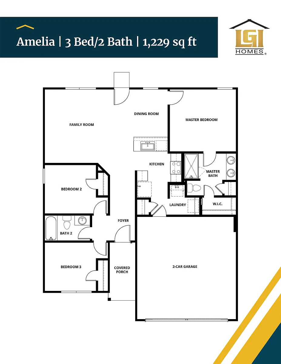 Floor plan Amelia