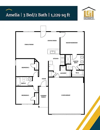 Floor plan Amelia