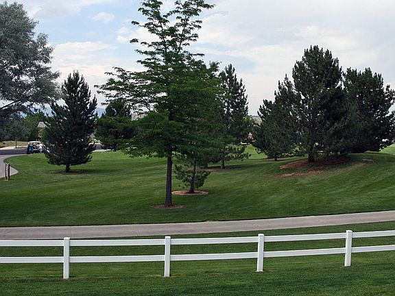 View from deck