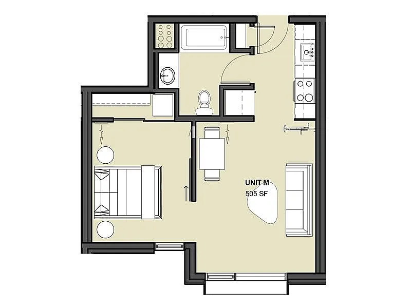 Floor plan M