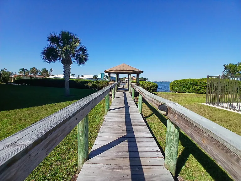 Community Pier with Gazebo