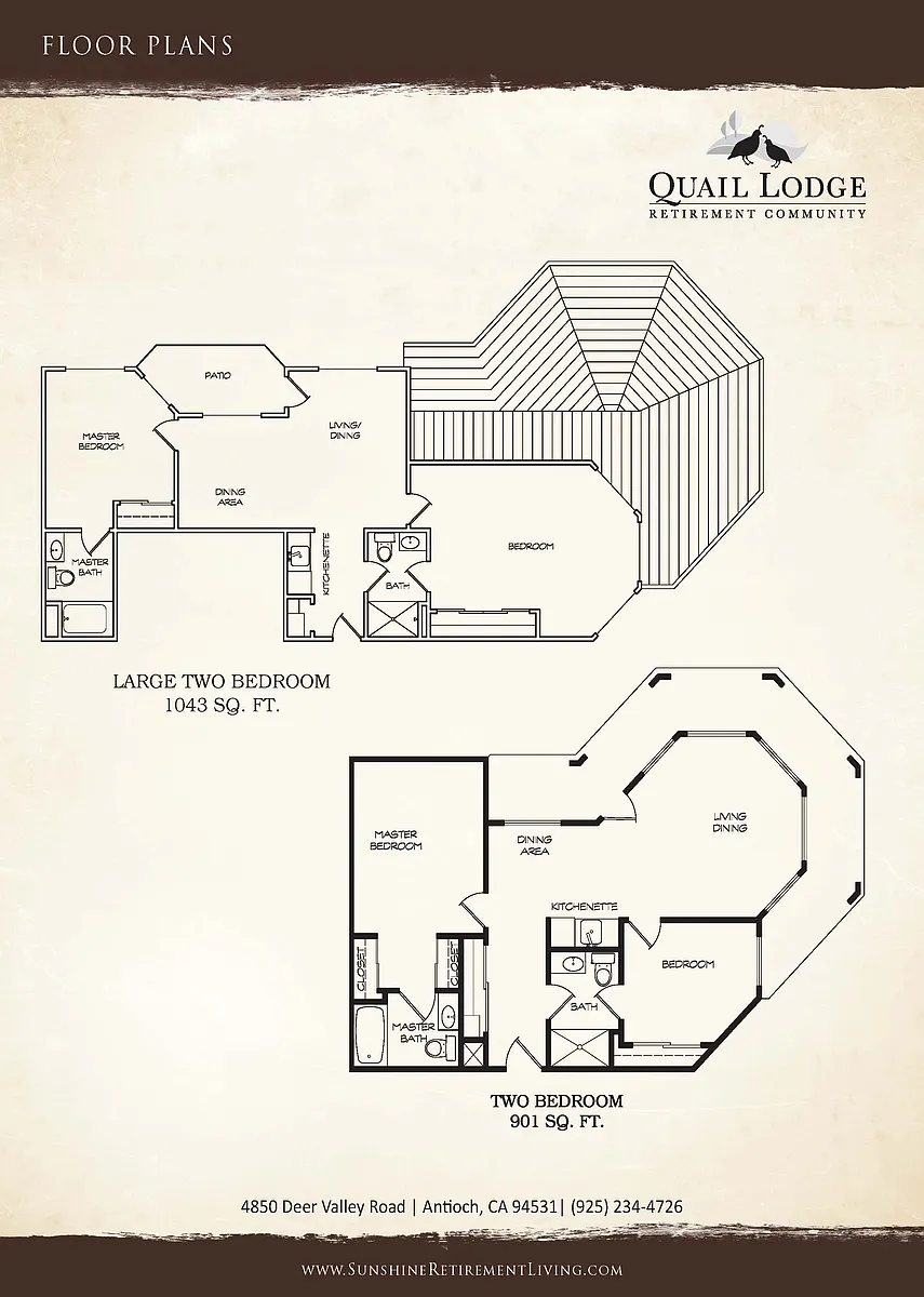 Floor plan 2 Bedroom