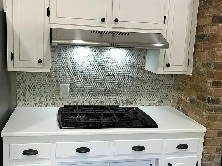 Gas Cooktop area