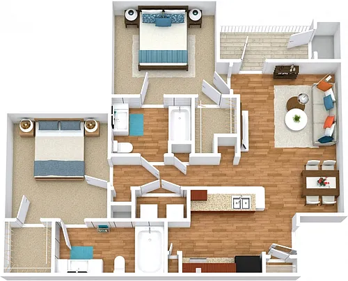 Floor plan Magnolia