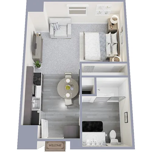 Floor plan Studio