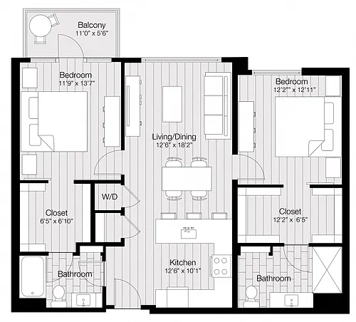 Floor plan B9