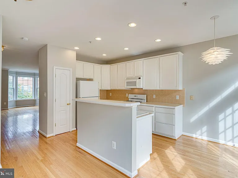 Kitchen on main floor, second level