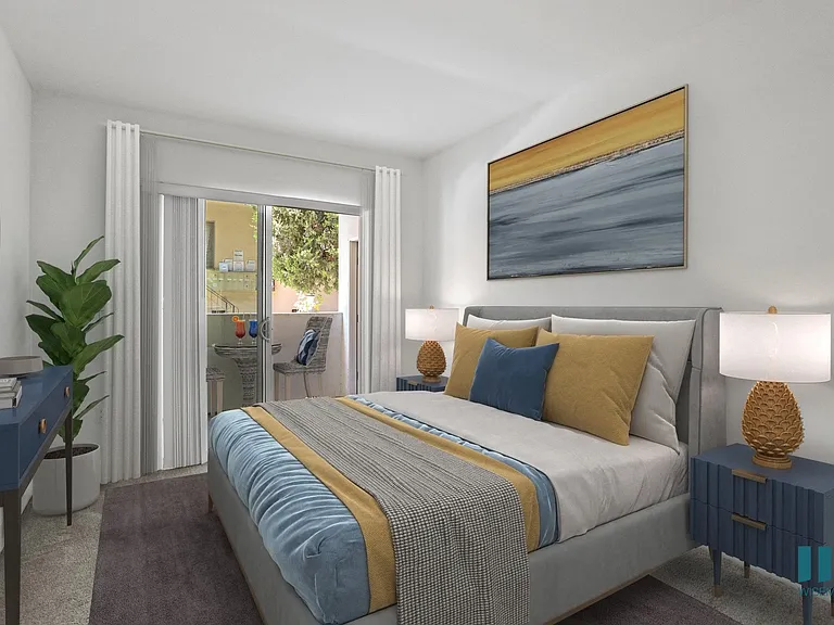 Bedroom with Patio