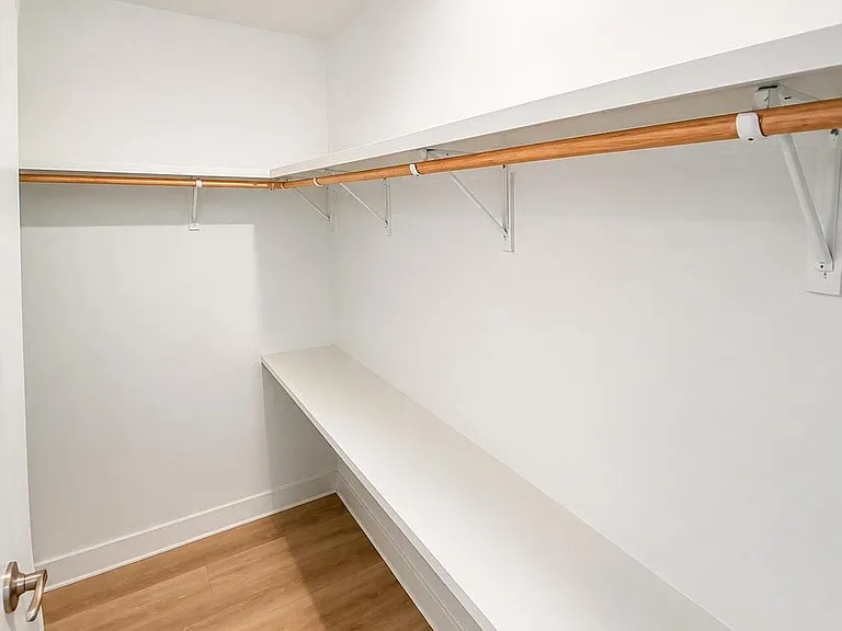 Large Master closet with ample storage space