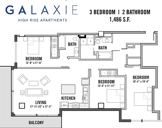 Galaxie High Rise Apartments — Photo 164
