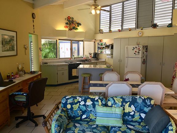 Living room to kitchen