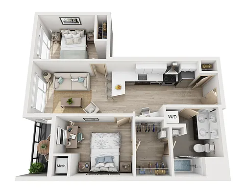 Floor plan J