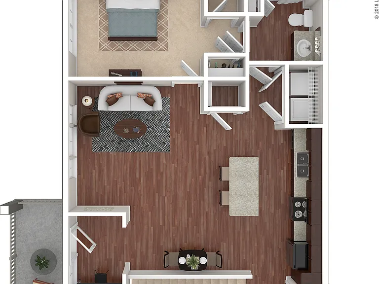 A4 3D Floor plan A4 3D Floor plan