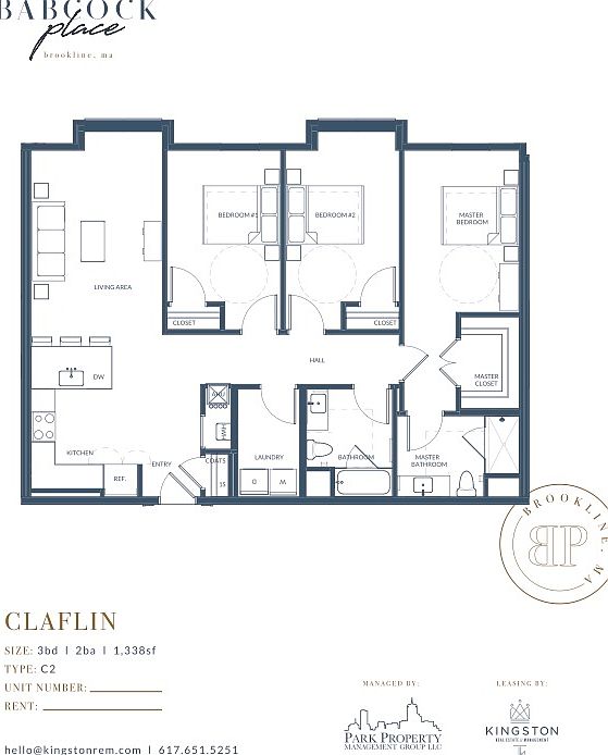 1st image of 134 Babcock St #3