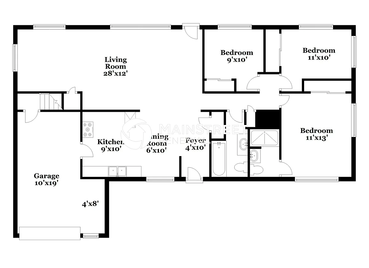 Floor Plan - 7708 E 110th St