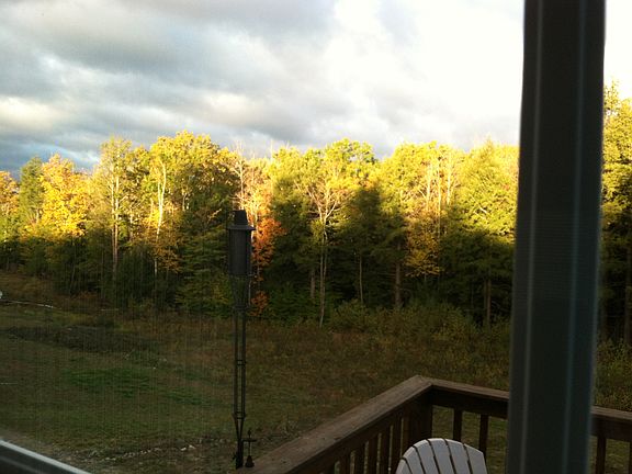 view off deck
