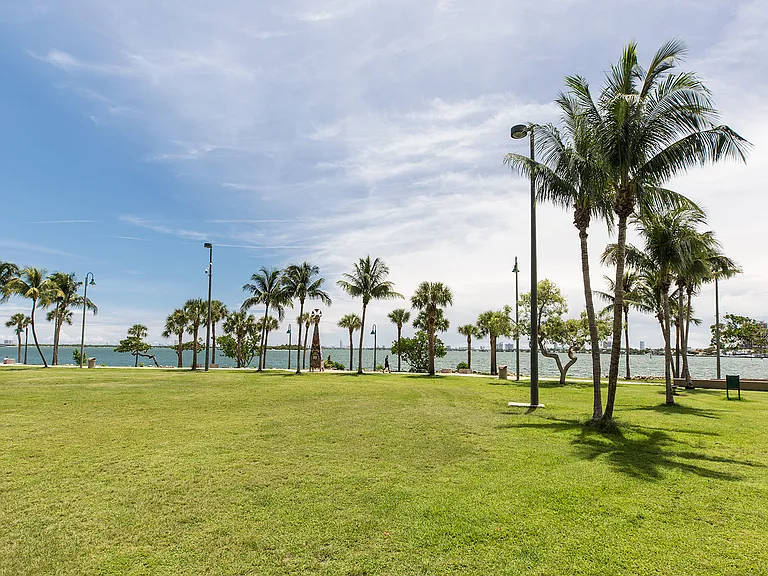 Margaret Pace Park, an 8-acre urban park, is located just right across the street and includes tennis, basketball, & volleyball courts