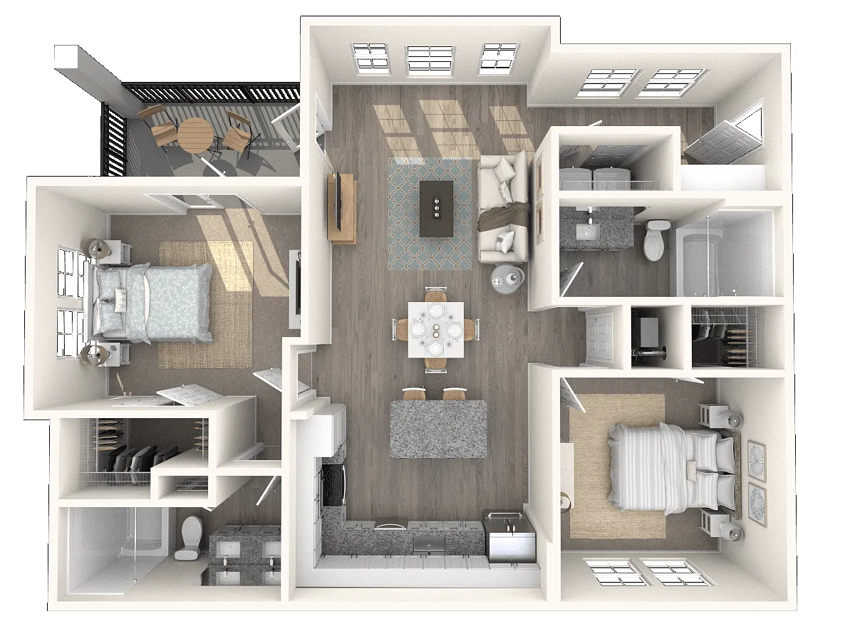 Floor plan The Carriage