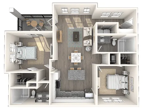 Floor plan The Carriage