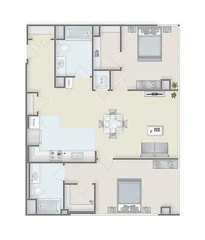 Floor plan B8