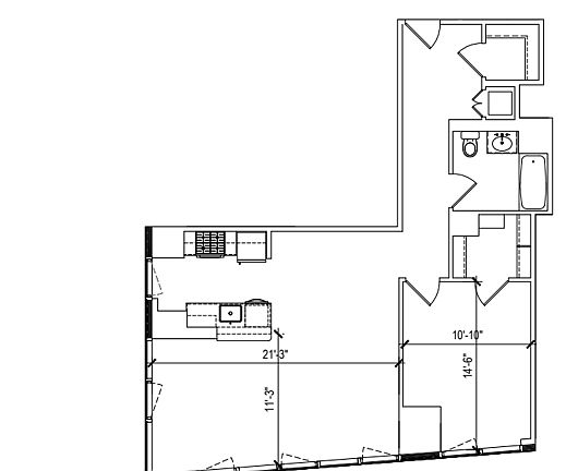 2nd image of 21 S End Ave #Penthouse 4