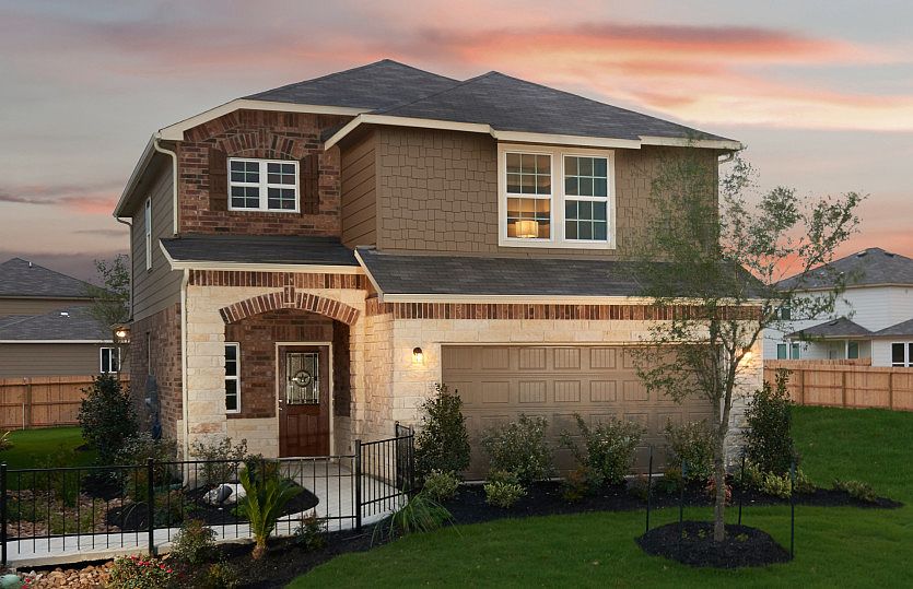 Coolidge model home showing Home Exterior R