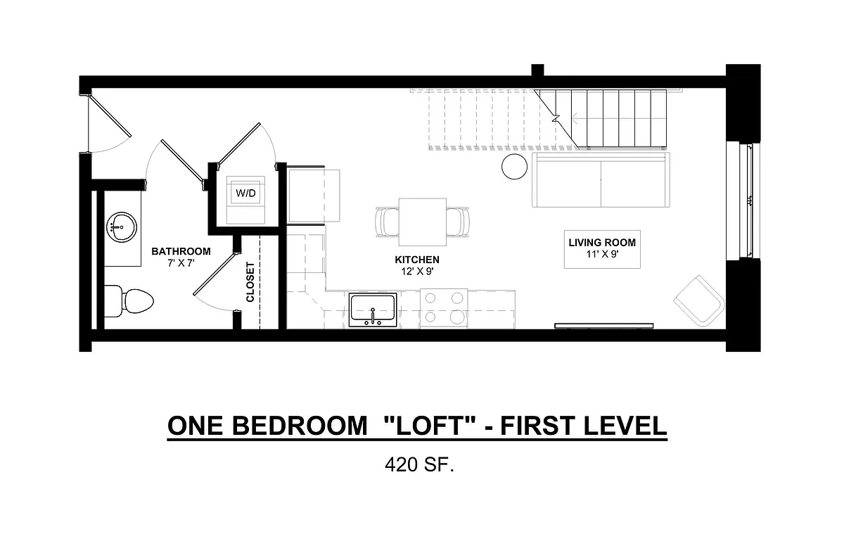 Floor plan L1 1X1