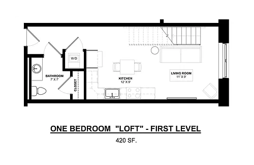 Floor plan L1 1X1