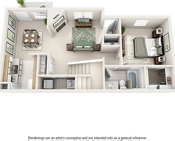 3 Bedroom | 2 Bath | 1176 SF | First Floor 3 Bedroom | 2 Bath | 1176 SF | First Floor
