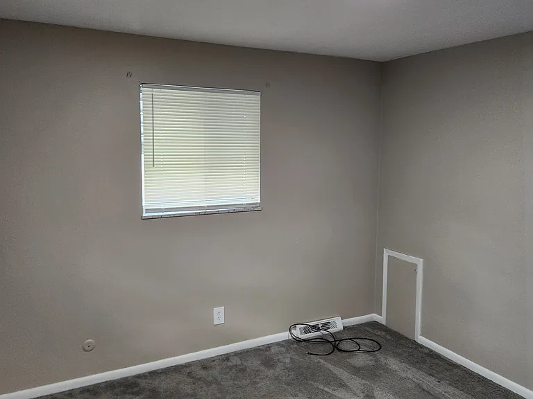 Master BR 02 New paint throughout, modern accessible beige by Sherwin Williams! New LED Light and door hardware, NEW Blinds.
