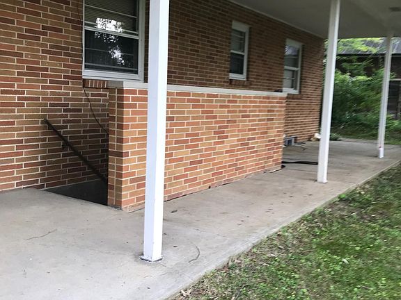 Separate covered entrance