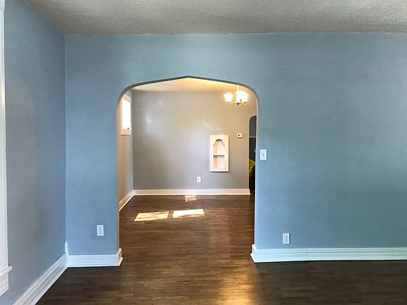 living room into dining room