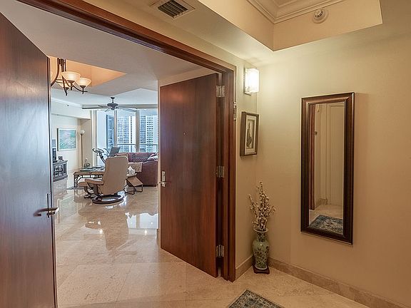 Private foyer from elevator