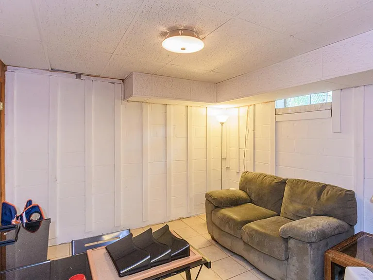 basement living room