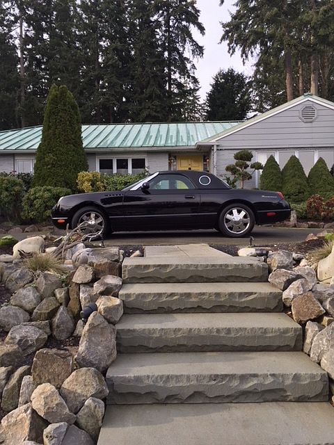 HUGE Granite entry steps