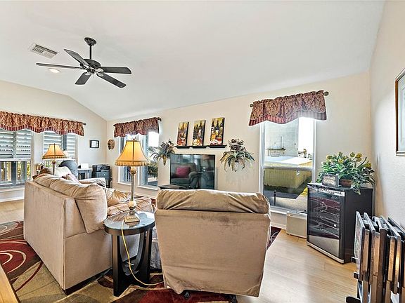 Inviting and popular open floor plan