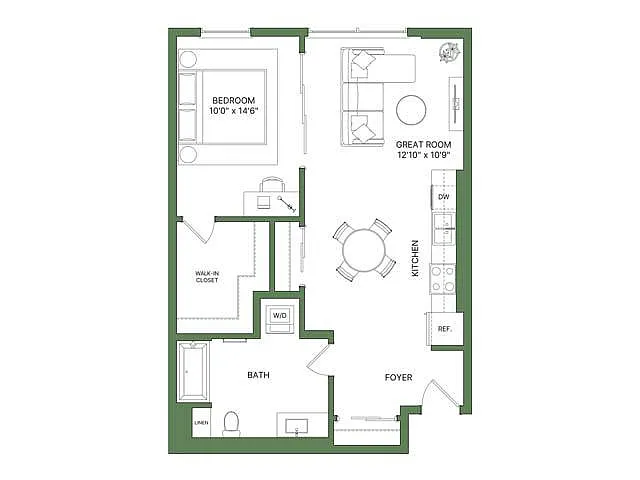Floor plan A13