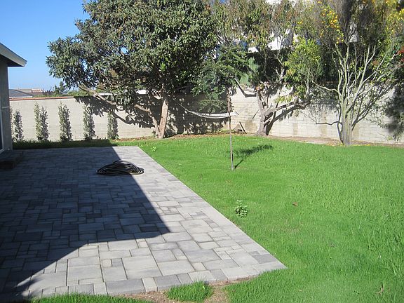 rear yard