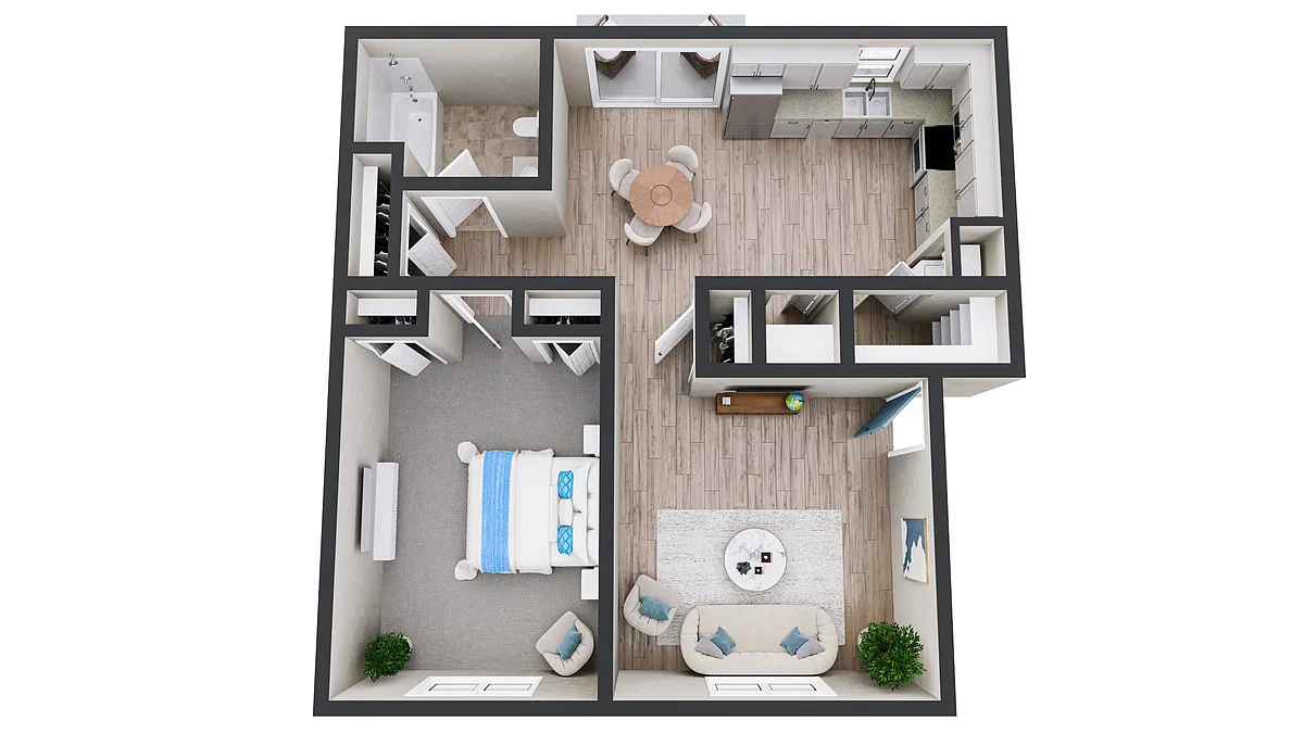 Floor plan The Breeze - Renovated